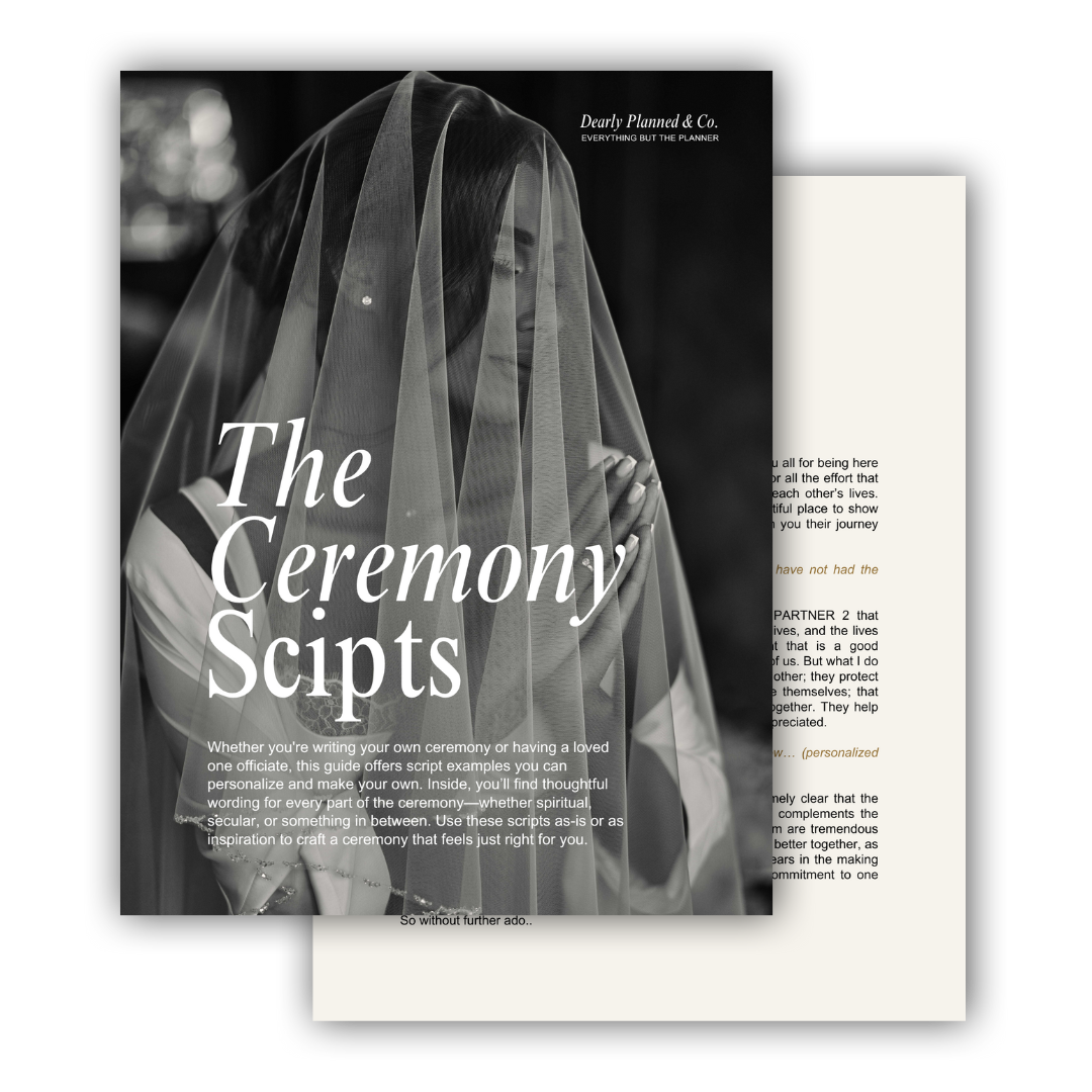 Wedding Ceremony Scripts