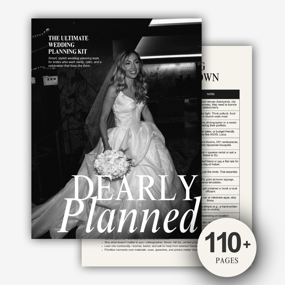 The Total Wedding Planning Bundle